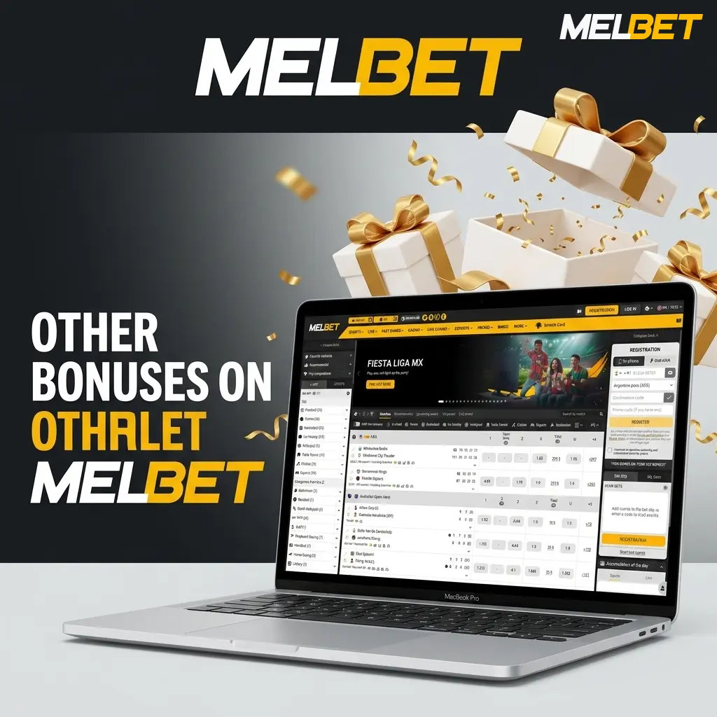 Melbet promotions page displaying various bonuses for sports betting and casino games beyond the welcome offer