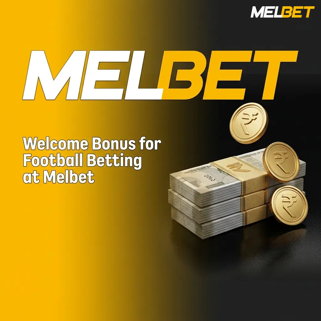 Melbet 300% sports welcome bonus up to 50,000 INR for new users on football betting first deposit