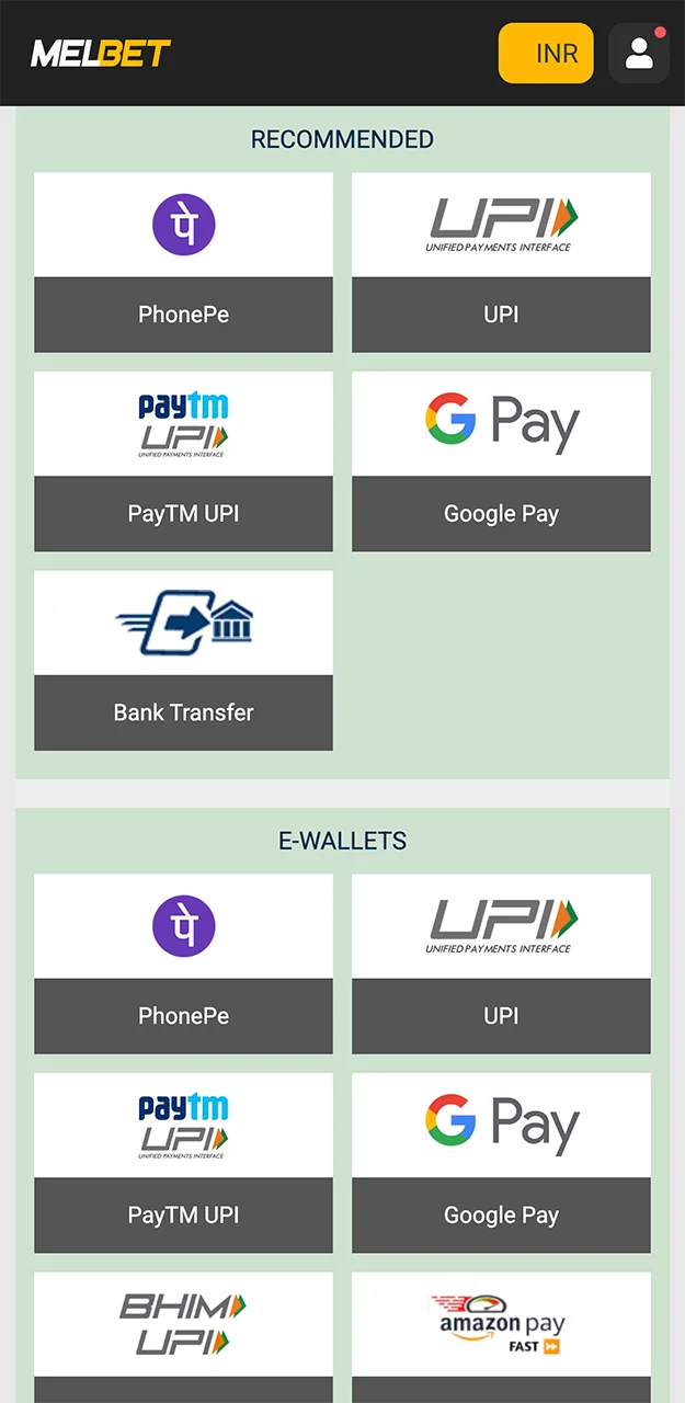Find out all you need to know about each withdrawal method on the Melbet website.