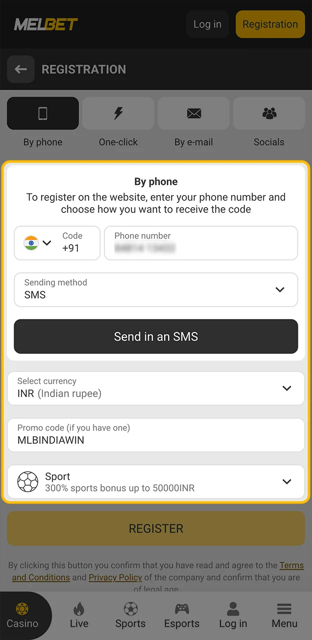 Please take the registration process on the Melbet website seriously.