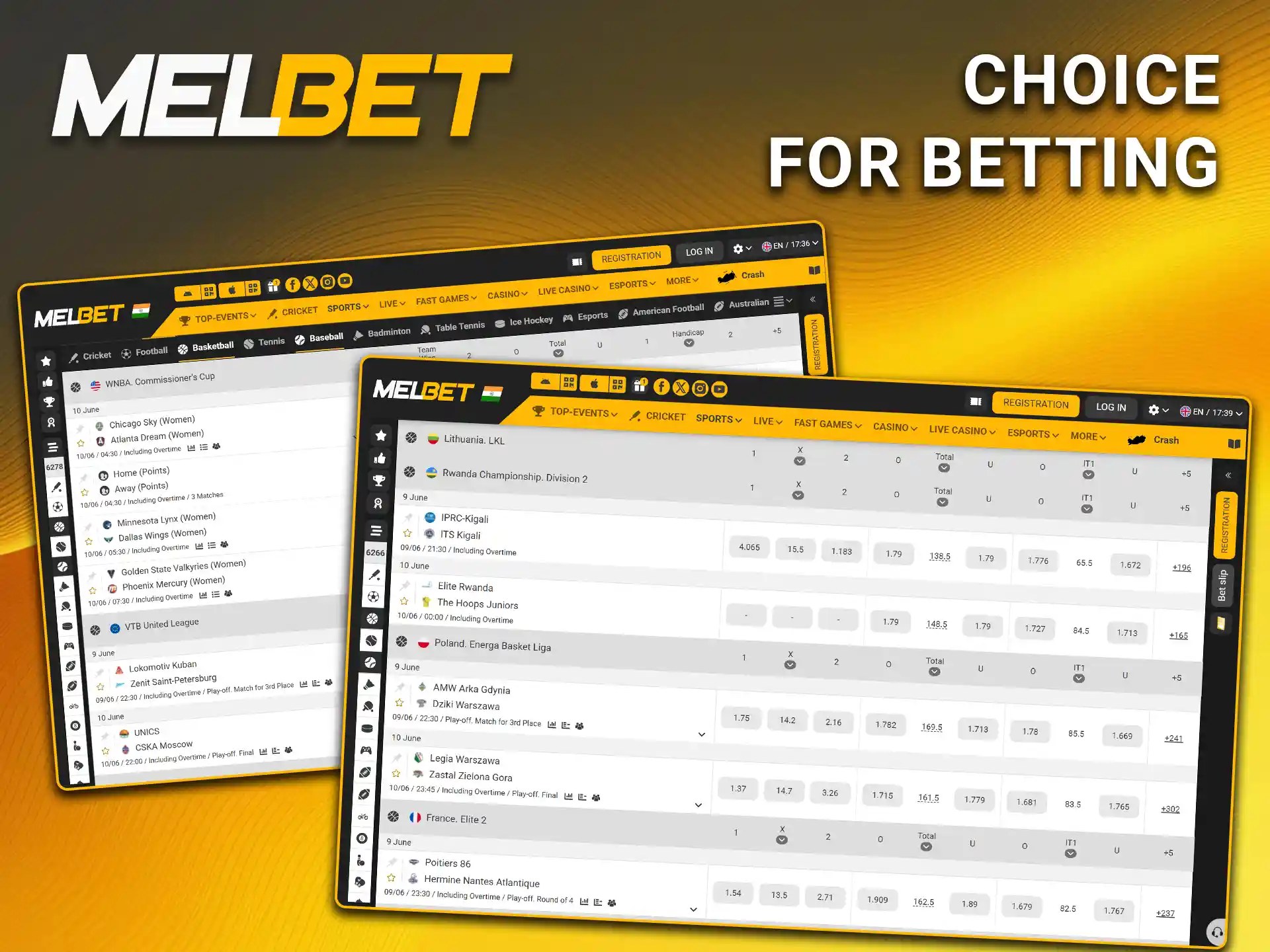 Evaluate competitive odds and fast payouts to understand why Melbet works well for basketball betting.