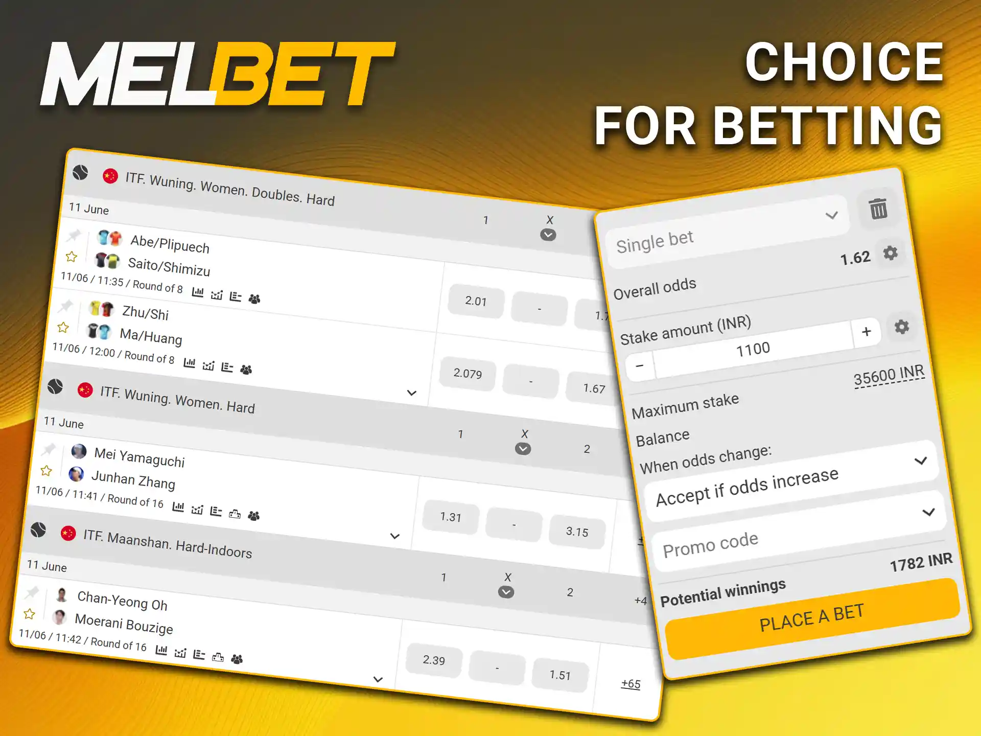 Find out why tennis betting enthusiasts choose Melbet.